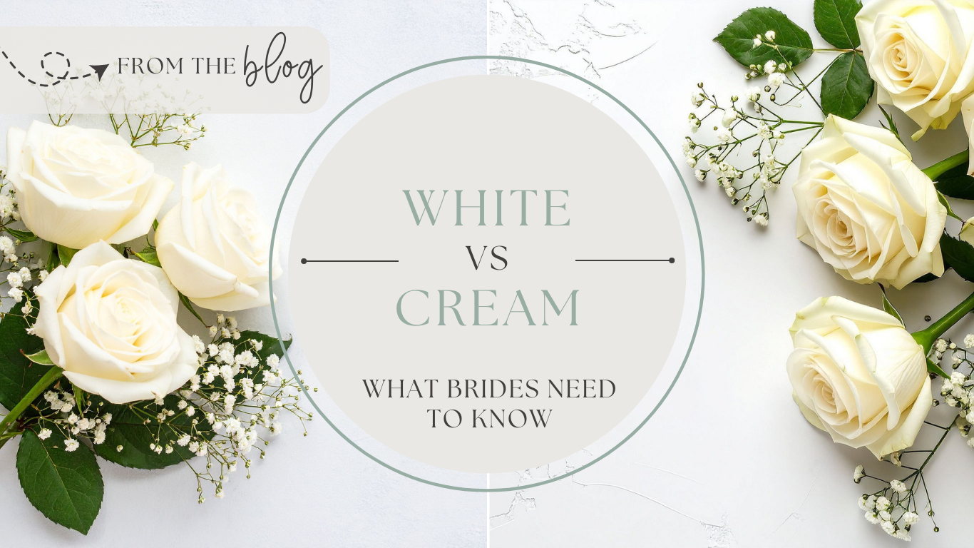 White vs Cream Flowers: What Brides Need to Know Before the Big Day