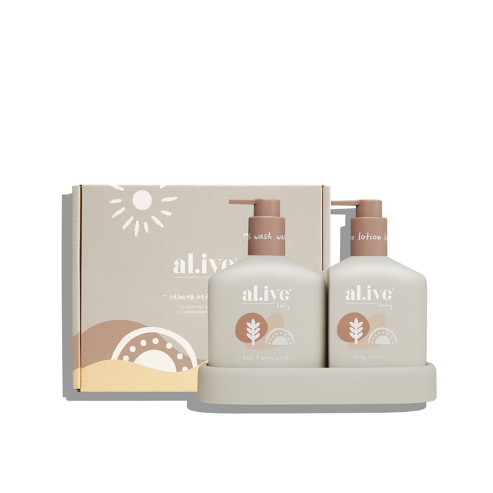 Baby Hair & Body Duo- Calming Oatmeal| Al.ive Body