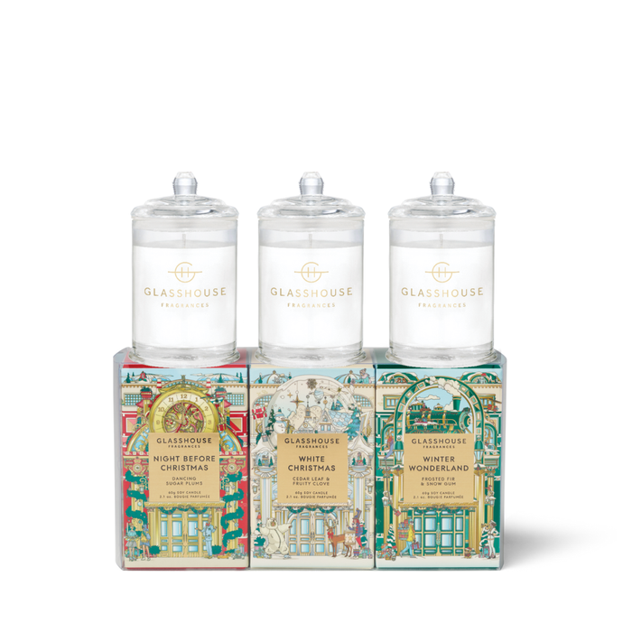 Christmas Trio| 3 x 60g Triple Scented Soy Candle