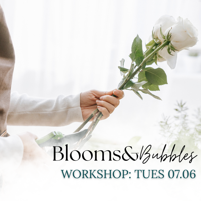 Blooms + Bubbles: A Floral Workshop Experience in Sunbury| 11th of June 2025