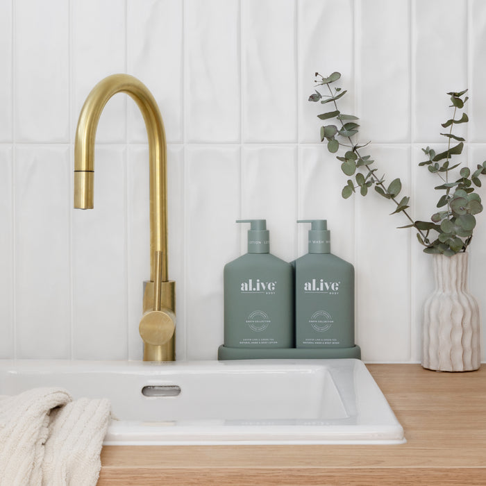 Wash & Lotion Duo - Kaffir Lime & Green Tea| Al.ive body