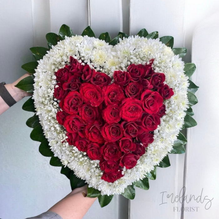 Heart Wreath Filled