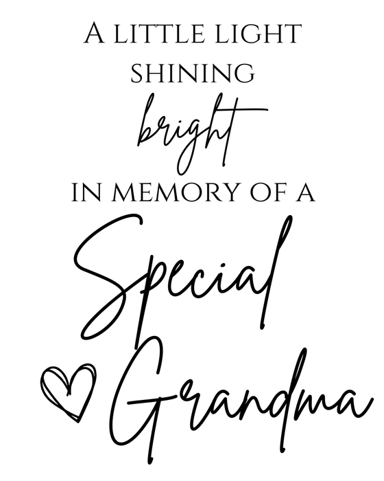 In Loving Memory of Her