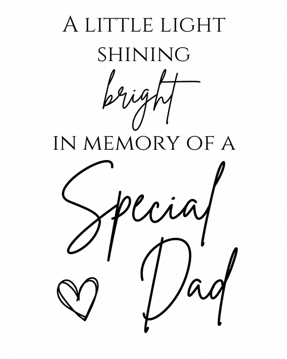 In Special Memory of Him