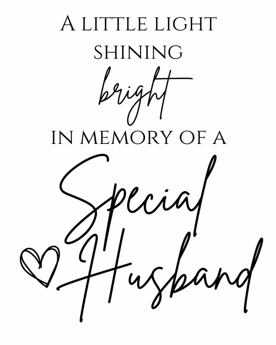 In Special Memory of Him