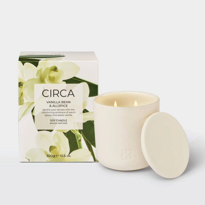 Vanilla Bean & Allspice Soy Candle | CIRCA