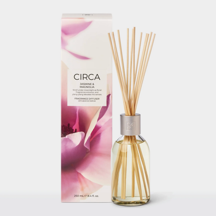 Jasmine & Magnolia 250ml Fragrance Diffuser| CIRCA