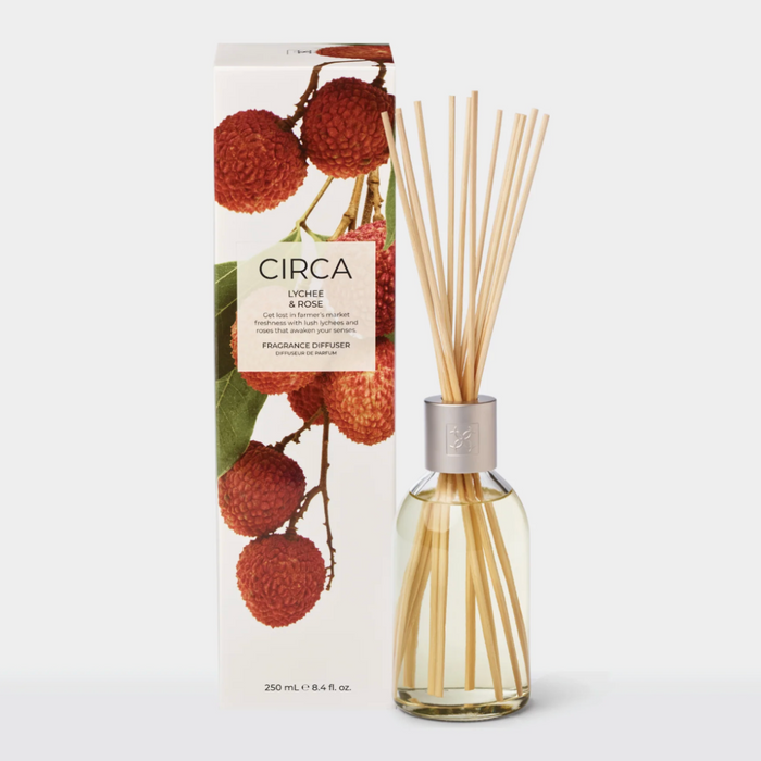 Lychee & Rose 250ml Fragrance Diffuser| CIRCA