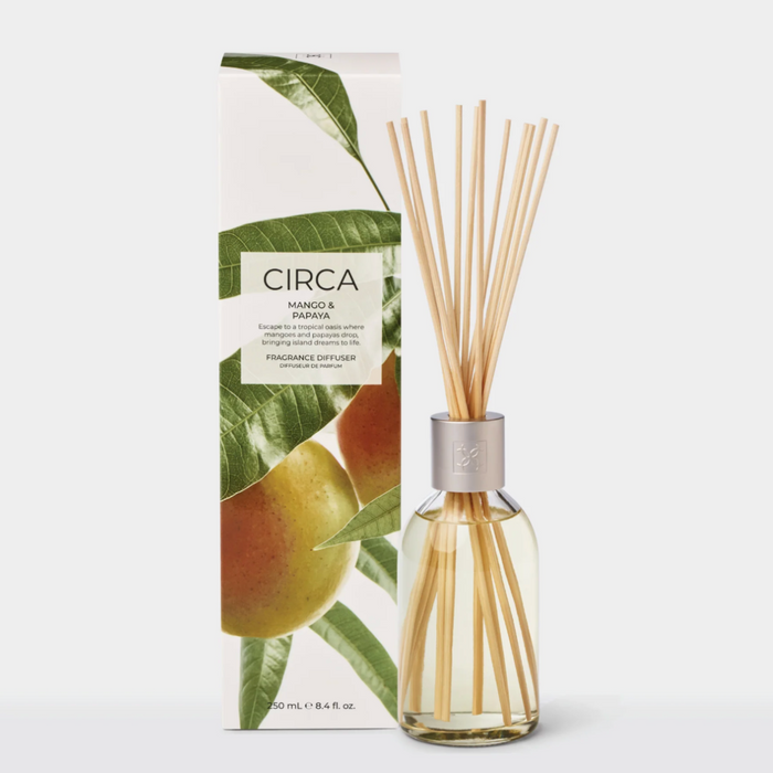 Mango & Papaya 250ml Fragrance Diffuser| CIRCA