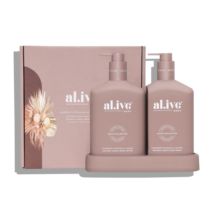 Wash & Lotion Duo - Raspberry Blossom & Juniper| Al.ive body