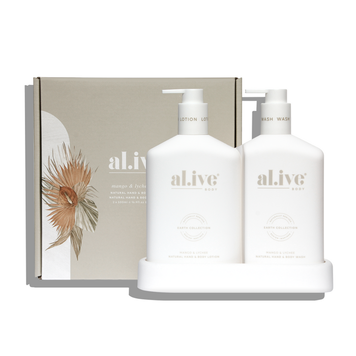 Wash & Lotion Duo - Mango & Lychee| Al.ive body