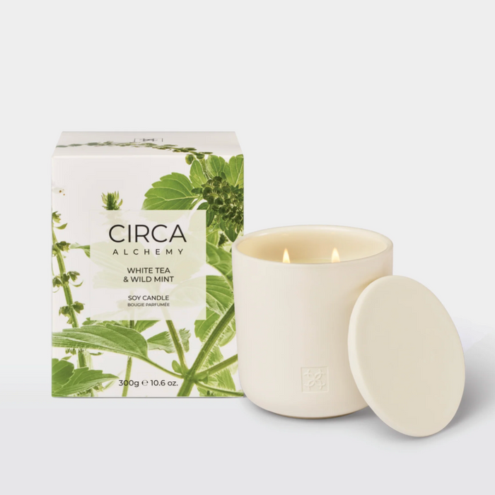 Alchemy - White Tea & Wild Mint Soy Candle | CIRCA