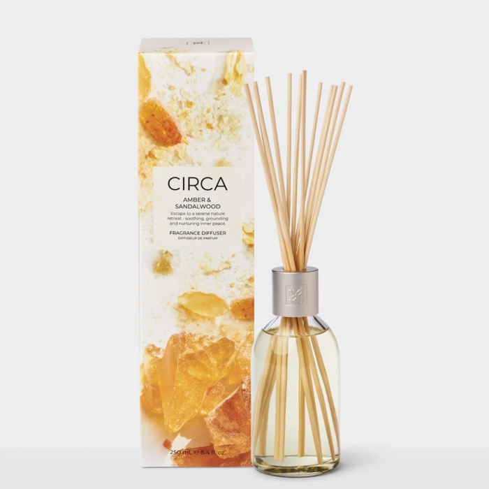 Amber & Sandalwood 250ml Fragrance Diffuser| CIRCA
