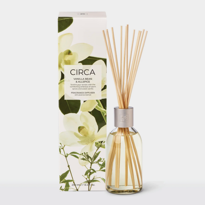 Vanilla Bean & Allspice 250ml Fragrance Diffuser| CIRCA