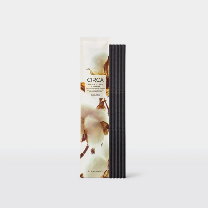 Cotton Flower & Freesia Scent Stem Refills | CIRCA