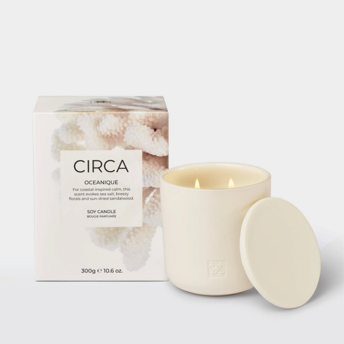 Oceanique Soy Candle | CIRCA