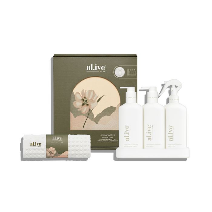 Kitchen Trio & Towel Gift Set| Al.ive Body