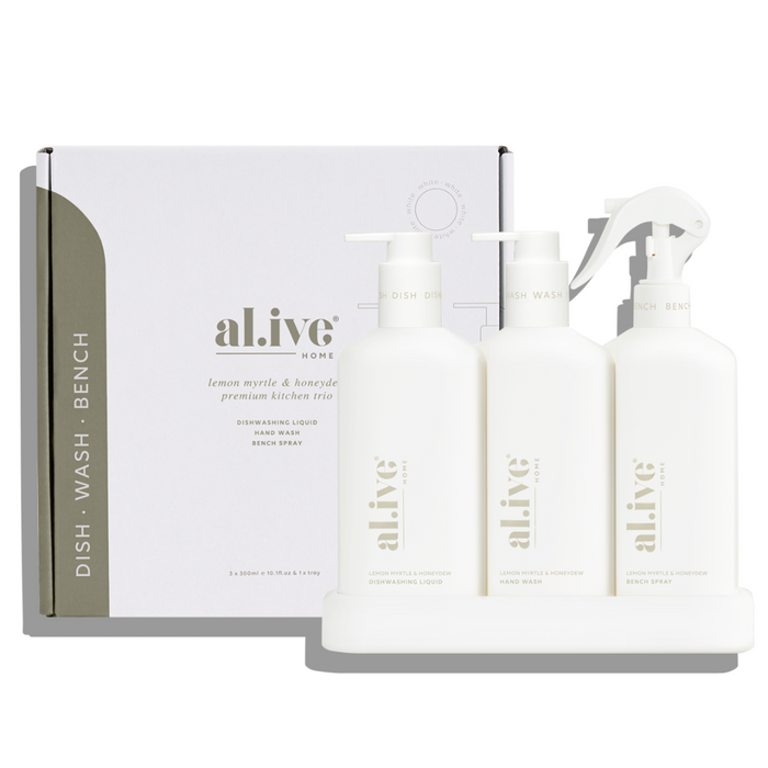 Kitchen Trio - Lemon Myrtle & Honeydew| Al.ive Body