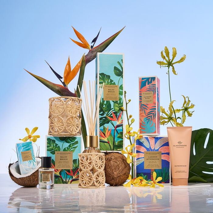 Balmy Breeze 250ml Fragrance Diffuser| Glasshouse