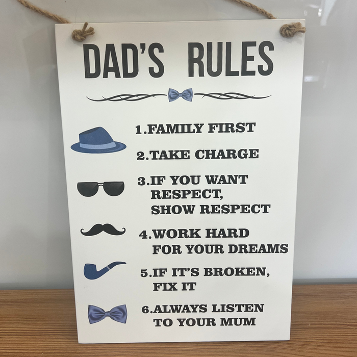 Dad's Rules