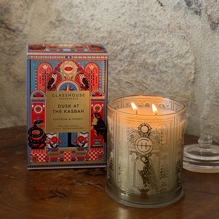 Dusk At The Kasbah 380g Soy Candle| Glasshouse
