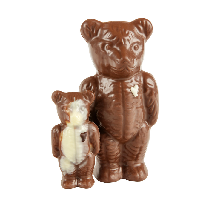 Large Bear with Baby Bear in Milk & White Chocolate - 85g