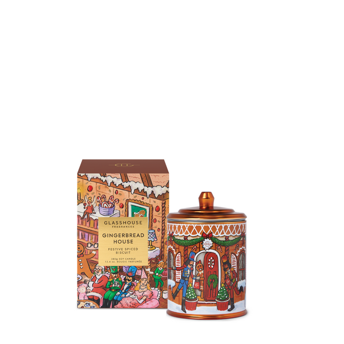 Gingerbread House| 380g Triple Scented Soy Candle