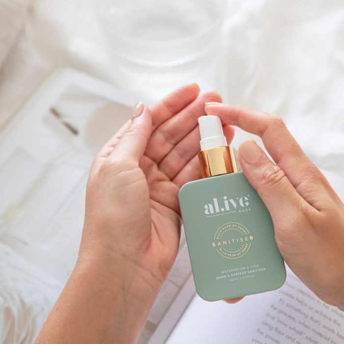 Hand & Surface Sanitiser Spray - Watermelon & Lime