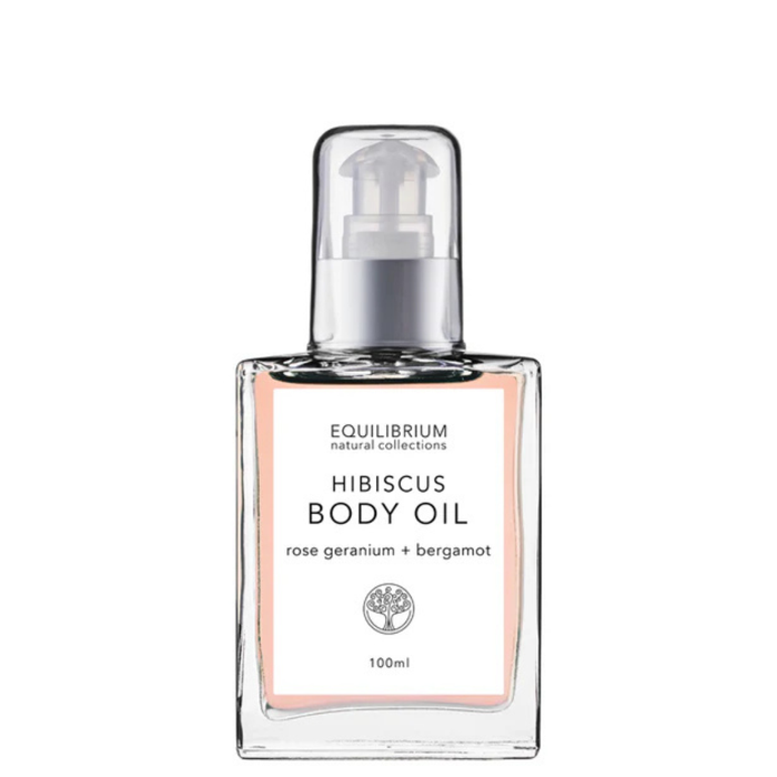 Hibiscus Body Oil with Rose Geranium & Bergamot 100ML