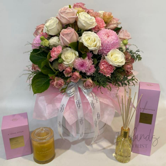 A Tahaa Affair Hat Box Hamper