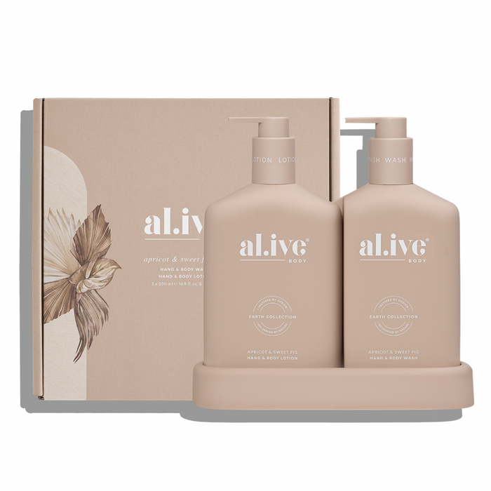 Wash & Lotion Duo - Apricot & Sweet Fig