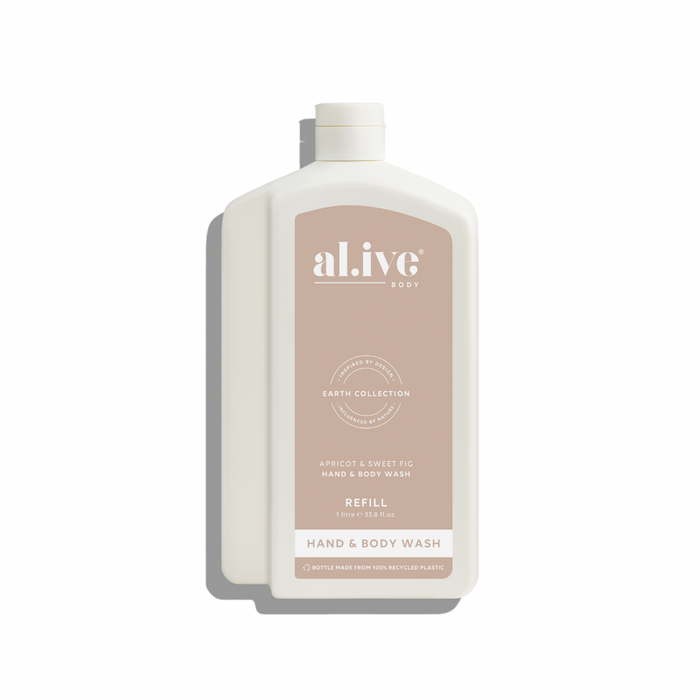 1 L Wash Refill - Apricot & Sweet Fig