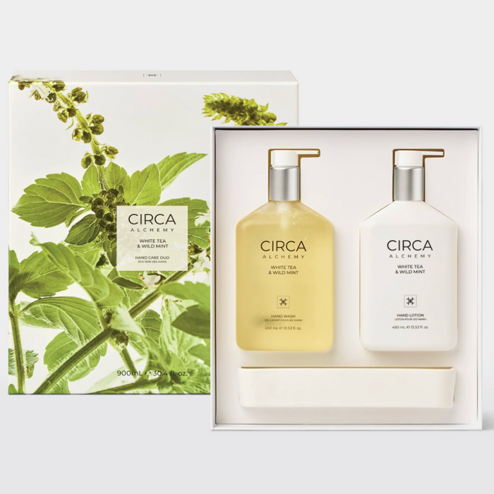 Alchemy - White Tea & Wild Mint - Hand Care Duo Set 900ml | CIRCA
