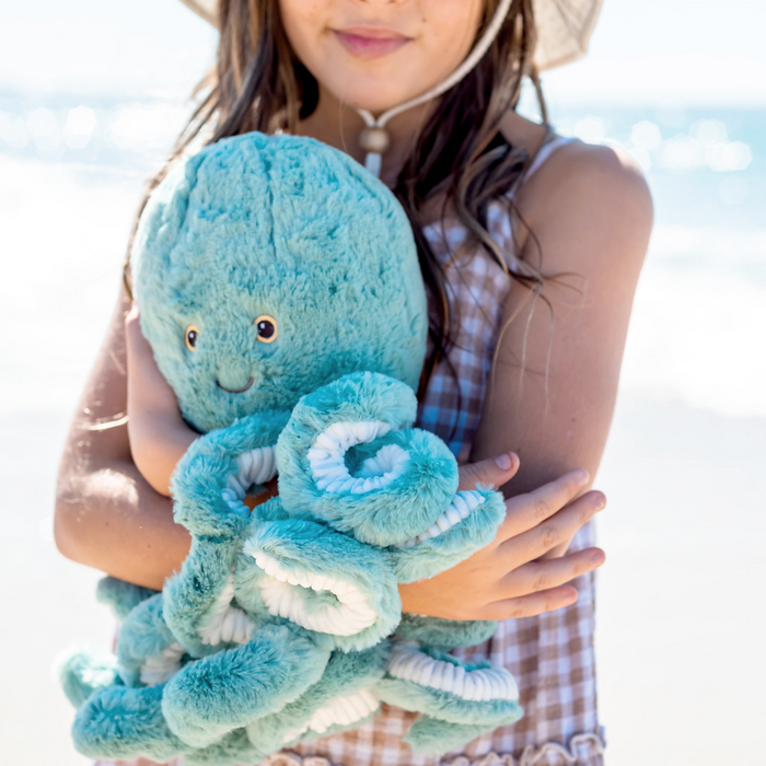 Reef Octopus Blue Soft Toy 15"/38cm | OD Design