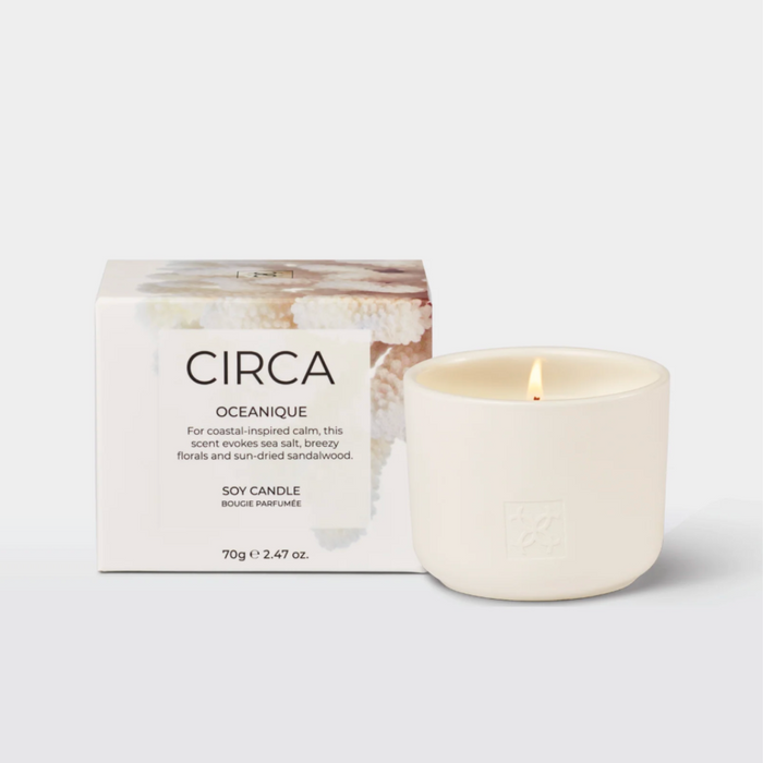 Oceanique Soy Candle | CIRCA