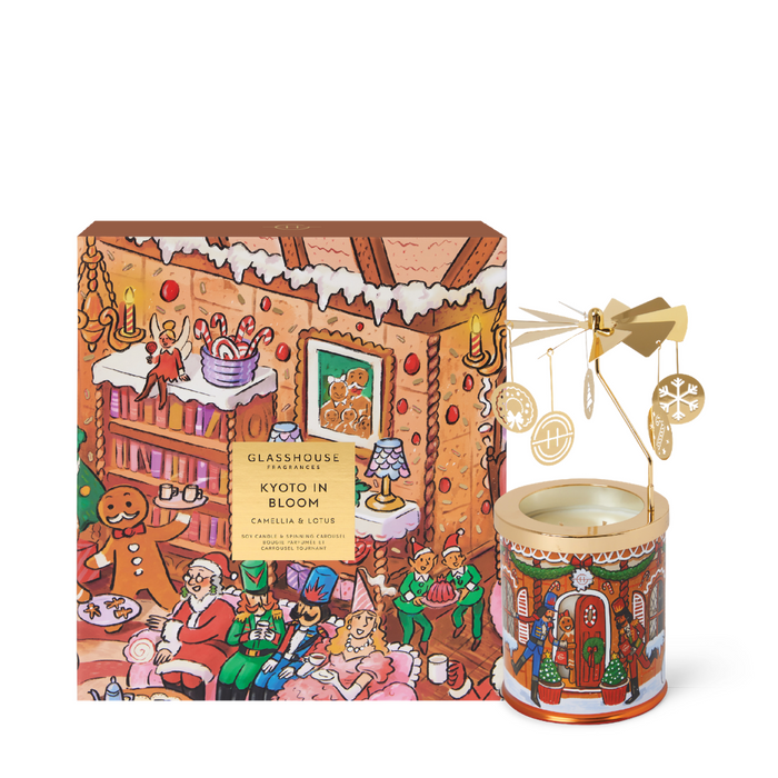 Kyoto Spinning Carousel | 380g Candle & Spinning Carousel 2026