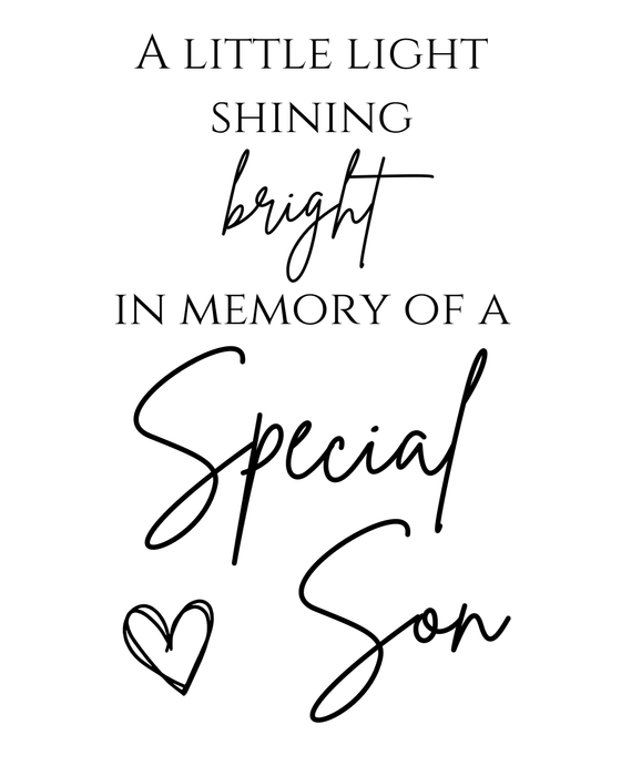 In Special Memory of Him