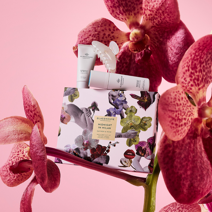 Midnight in Milan Hair & Body Gift Set| Glasshouse