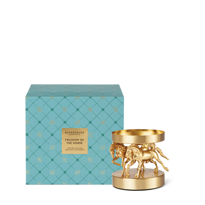 Freedom of the Horse Candle Stand| Glasshouse