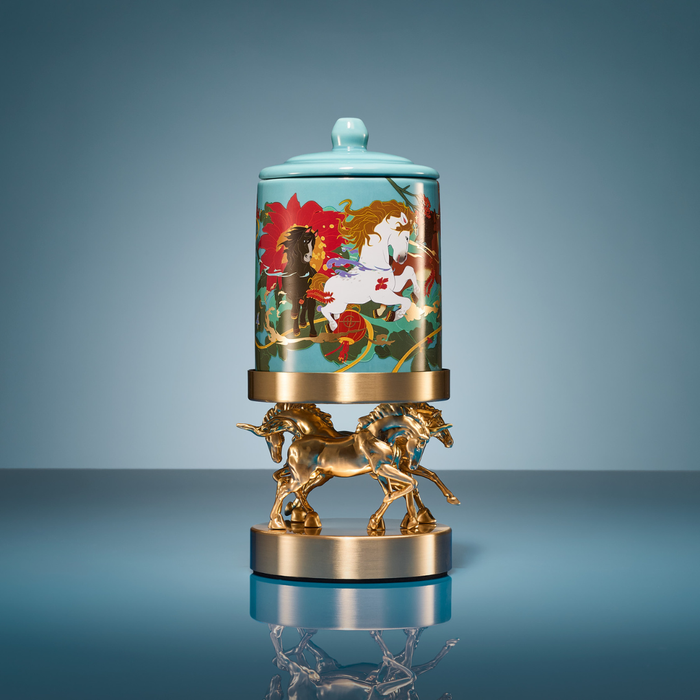 Freedom of the Horse Candle Stand| Glasshouse