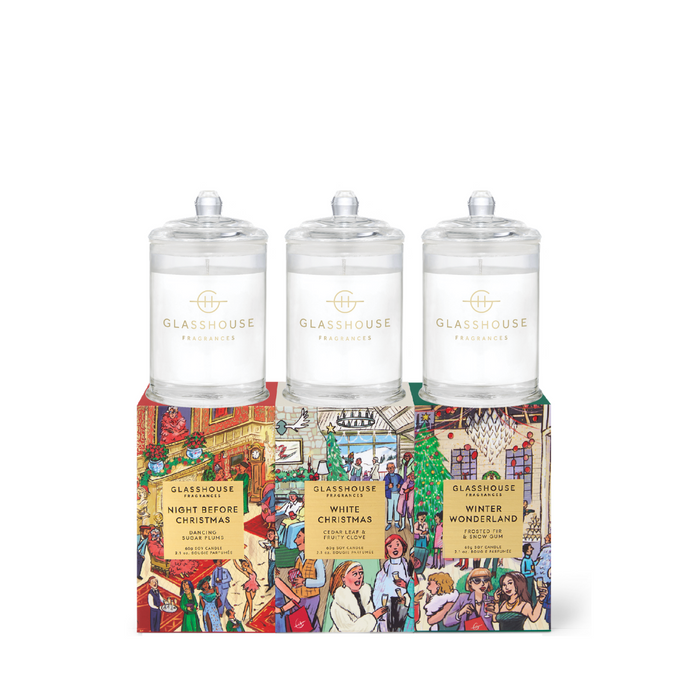 Christmas Trio| 3 x 60g Triple Scented Soy Candle 2026