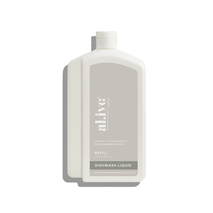 1lt Dishwash Refill - Lemon & Pomegranate| Al.ive body