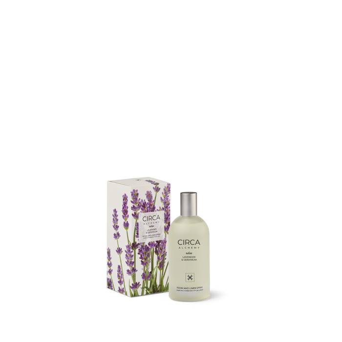 Alchemy Relax- Lavender & Geranium - 100ml Room & Linen Spray | CIRCA