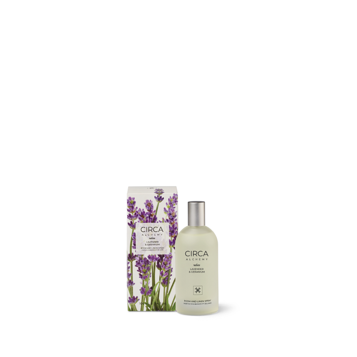 Alchemy Relax- Lavender & Geranium - 100ml Room & Linen Spray | CIRCA