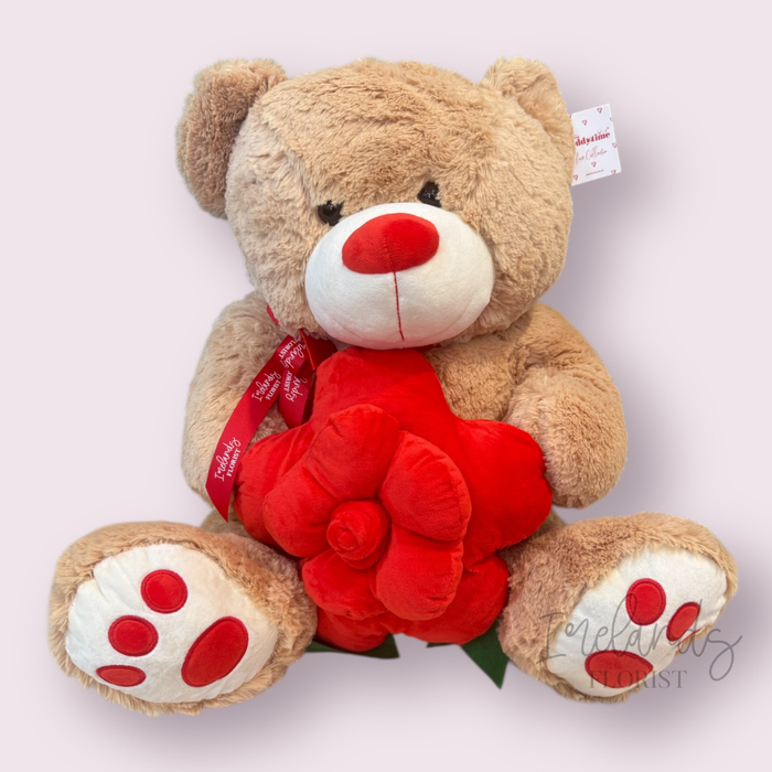 Love Rose Teddy | Large 85cm